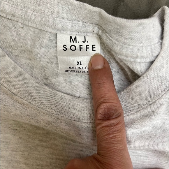 Vintage 90's M.J. Soffe Grandparent of a U.S. Marine Semper fidelis T-Shirt XL - Picture 3 of 3